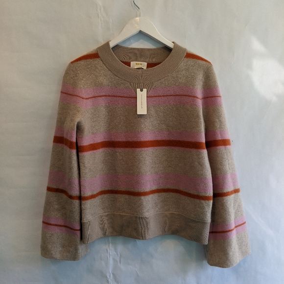Anthropologie Maeve wool sweater L BNWT - Picture 3 of 5